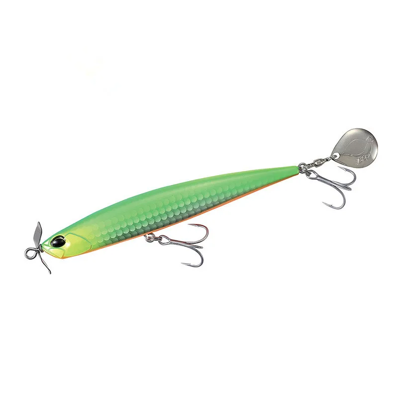 

Ufishing Sinking Pencil Bait 11cm/27g Propeller Fishing Lure With Metal Blade 1Pcs/Lot Cocked Mouth Sea Bass
