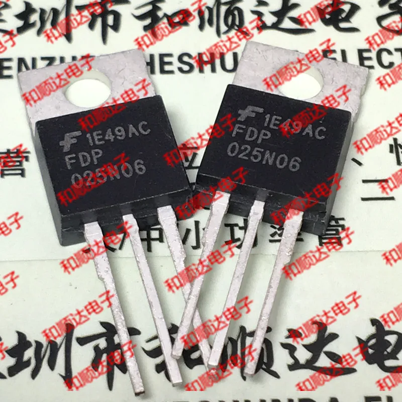 

5 шт./лот FDP025N06 TO-220 60V 120A