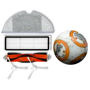 Фильтр НЕРА STYTJ01ZH для пылесоса Xiaomi 1C, основная и боковая щетки, наклейка, пленка на наклейку, подходит для подметания