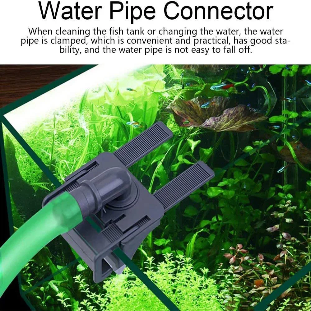 

12V Aquarium Vacuum Gravel Cleaner Fish Tank Cleaning Tools 4 in 1 Automatic Sludge Extractor Electric Water Changer 18W