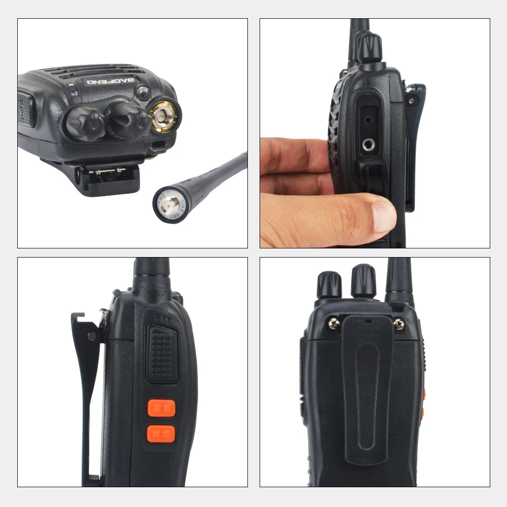 

2pcs/lot baofeng walkie takie BF-888S UHF 400-470MHz ham amateur radio baofeng 888s VOX radio with Earpiece