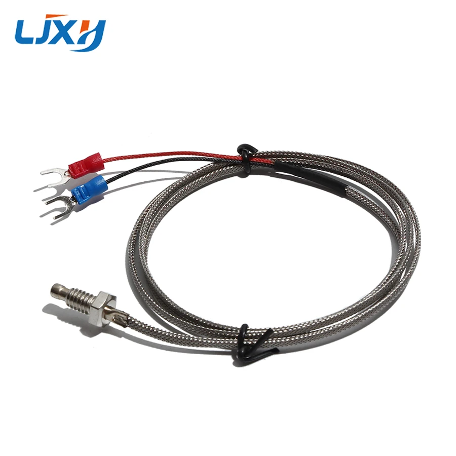 LJXH K-type/E-type/J-type Screw Thermocouple Temperature Control Probe Sensor Thread M6/M8 Thermal Resistance | Бытовая техника