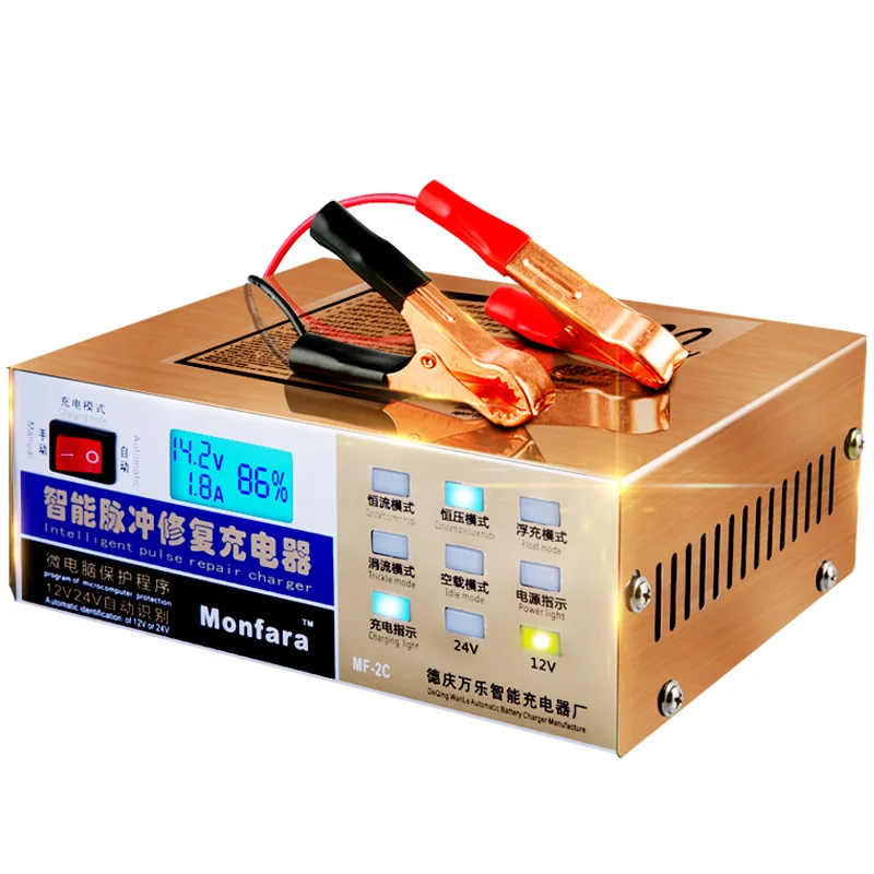 Автомобильное зарядное устройство 110 В 250 автоматическое интеллектуальное