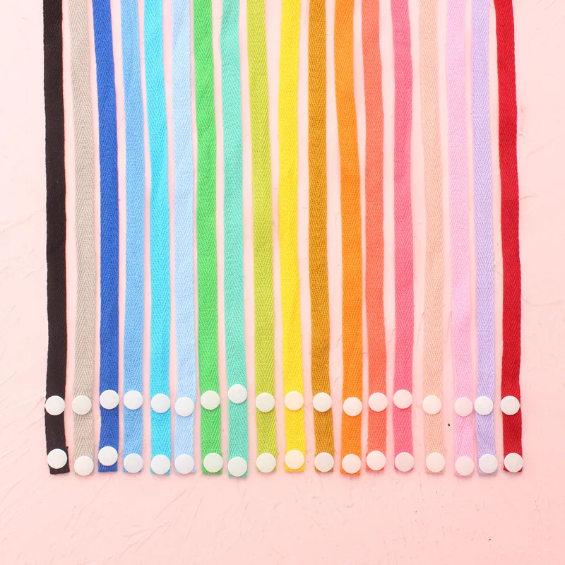 Однотонный шнурок-веревка для подвешивания маски на лицо держатель-цепочка ушей