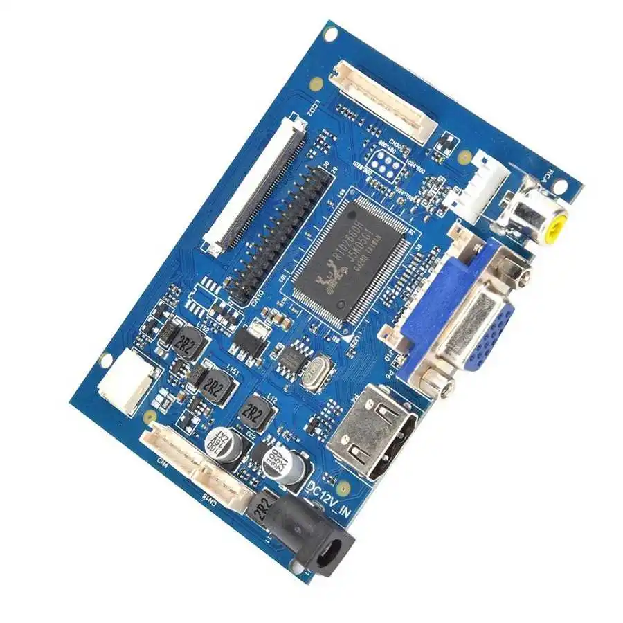 VGA 2AV Реверсивный драйвер платы подходит для 7 дюймов AT070TN92 800x480 ЖК
