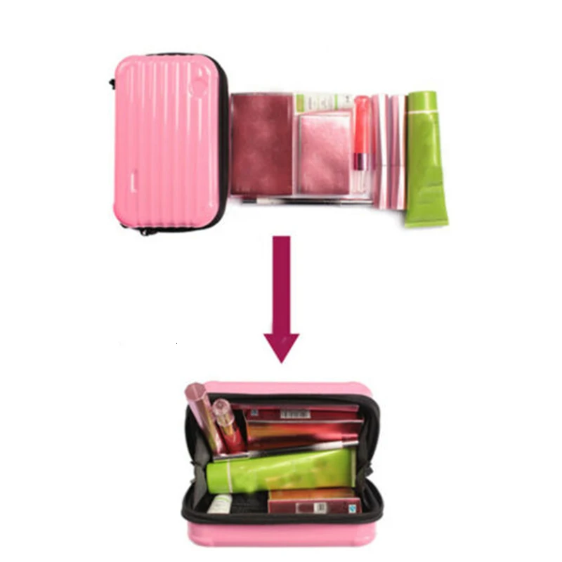 Мини косметичка для женщин дорожная водонепроницаемая сумка хранения туалетных