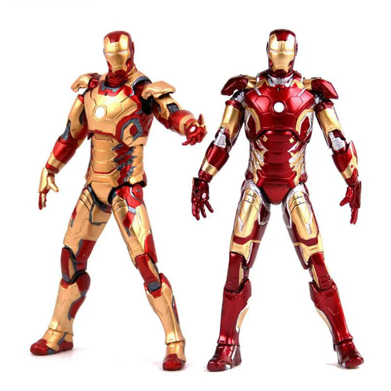 

Фигурка железного человека из фильма «Железный человек», подвижная фигурка, оригинальные игрушки, модель куклы, ручная модель, орнамент, Со...