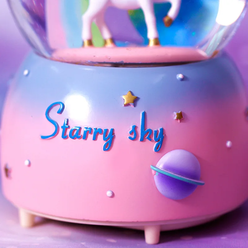 Прямая поставка новинка мультяшный единорог светодиодный ночник детские лампы