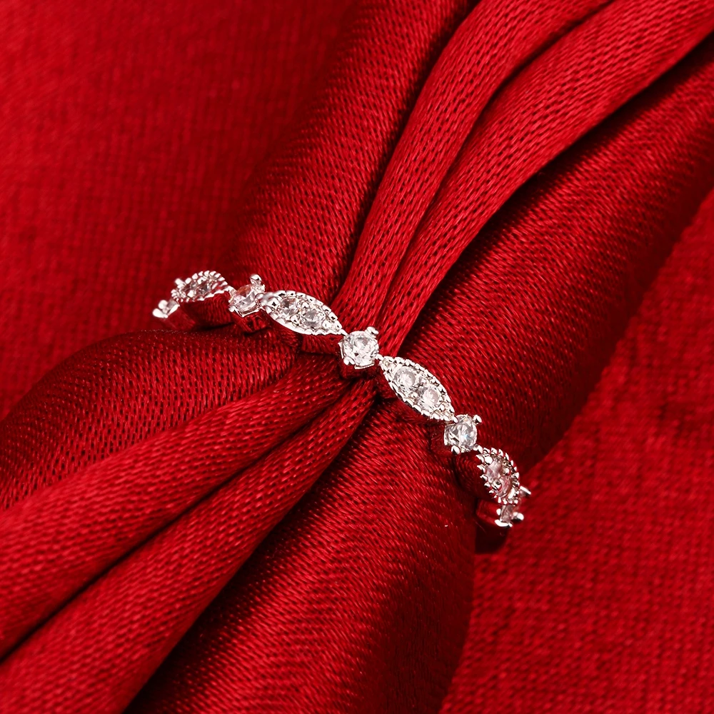 Женское медное кольцо с фианитом 5 А 3 цвета|wedding rings|class ringgold color |