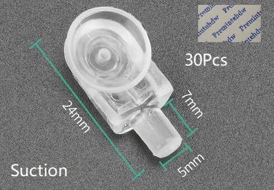 9 Clear Suction Пластиковая мебель шкаф, полка держатель кронштейн шпильки колышки прозрачный коричневый белый бежевый - Цвет: 9 Clear Suction