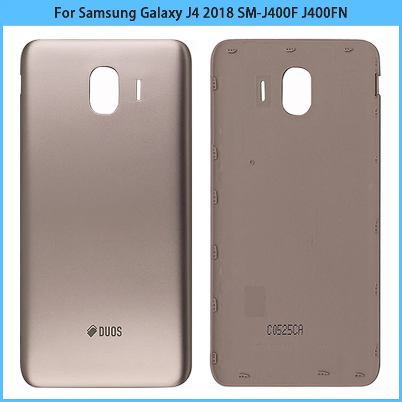 Новинка Пластиковая Задняя Крышка батарейного отсека для Samsung Galaxy J4 2018 SM-J400F J400FN