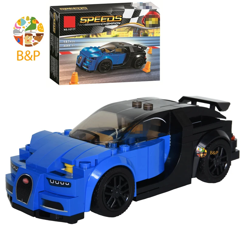 75878 187 шт. техническая серия The Speed Champions модель автомобиля строительные блоки