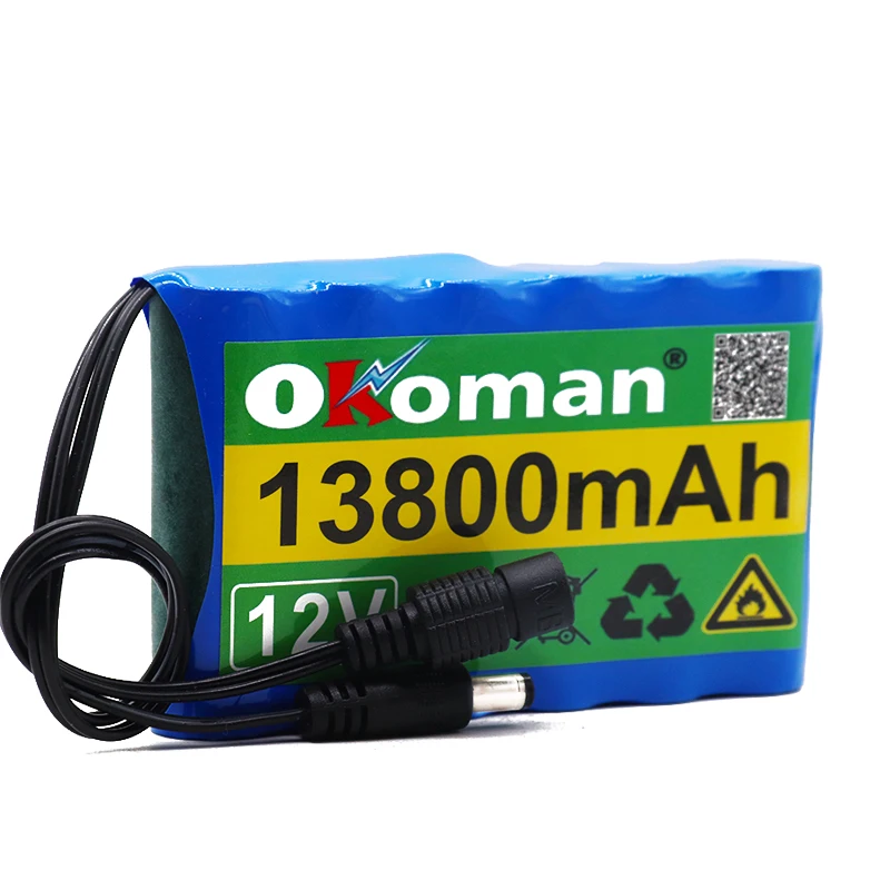 Оригинальный портативный аккумуляторный комплект литий ионных батарей Super 12 в