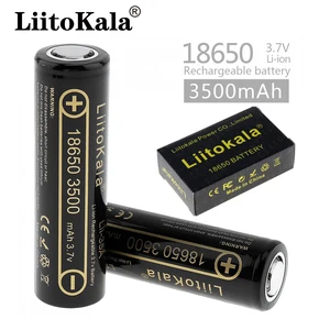 Аккумуляторы LiitoKala 100%, Lii-35A в, 3,7 мА  ч, 10 А