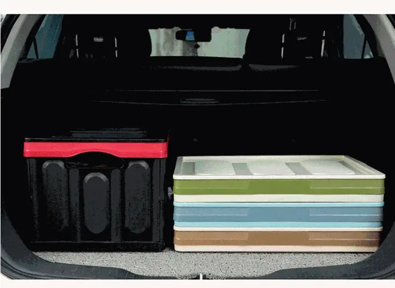 Универсальный органайзер для хранения в автомобиле складные ящики игрушек