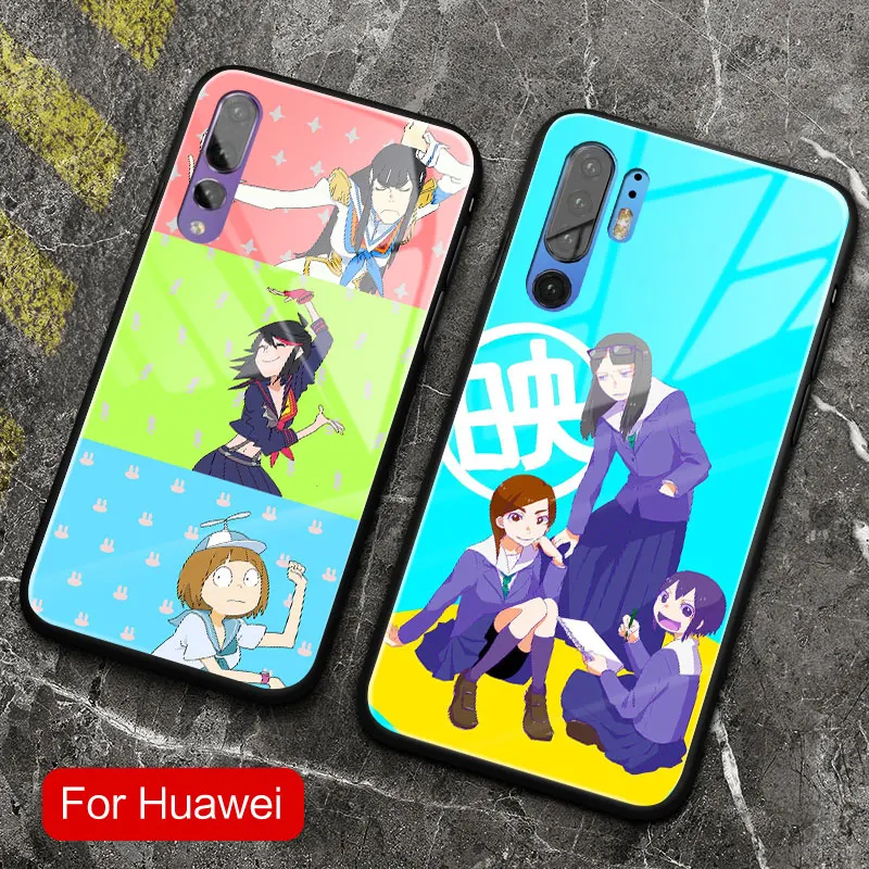 Держите руки подальше от Eizouken стеклянный чехол для телефона Huawei Honor V Mate P 9 10 20 30 40