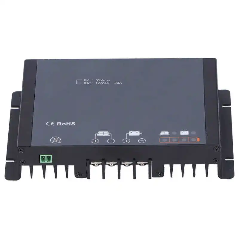 Контроллер MPPT прочный Алюминиевый Регулятор солнечной панели простой в