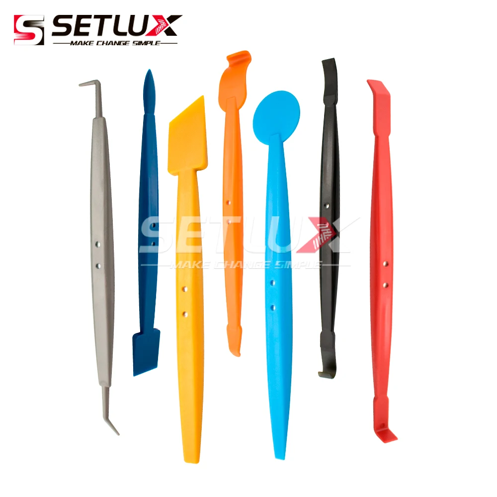 7 шт. виниловая Автомобильная обертка набор магнитный скребок автомобильная