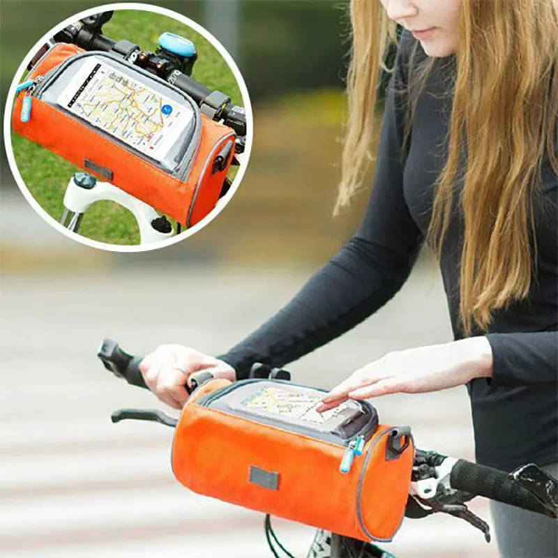 2020 Icycle сенсорный экран передняя рамка Фотосумка водонепроницаемая ткань Оксфорд