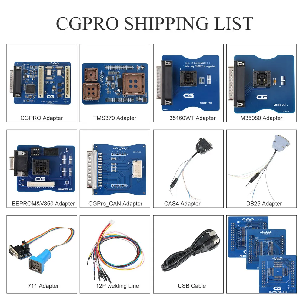 CGDI CG Pro 9S12 для Freescale 705 711 908 912 BMW ключевой программатор CGPRO следующего поколения CG100