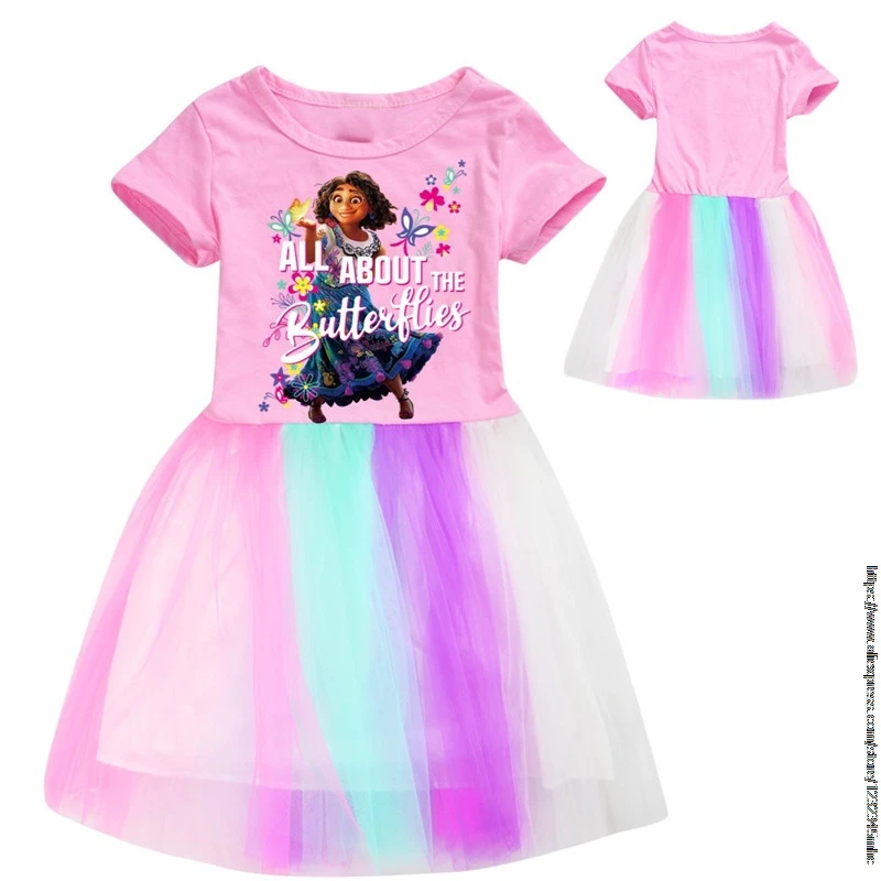 Женская одежда для маленьких девочек платья принцесс до колен свадебной