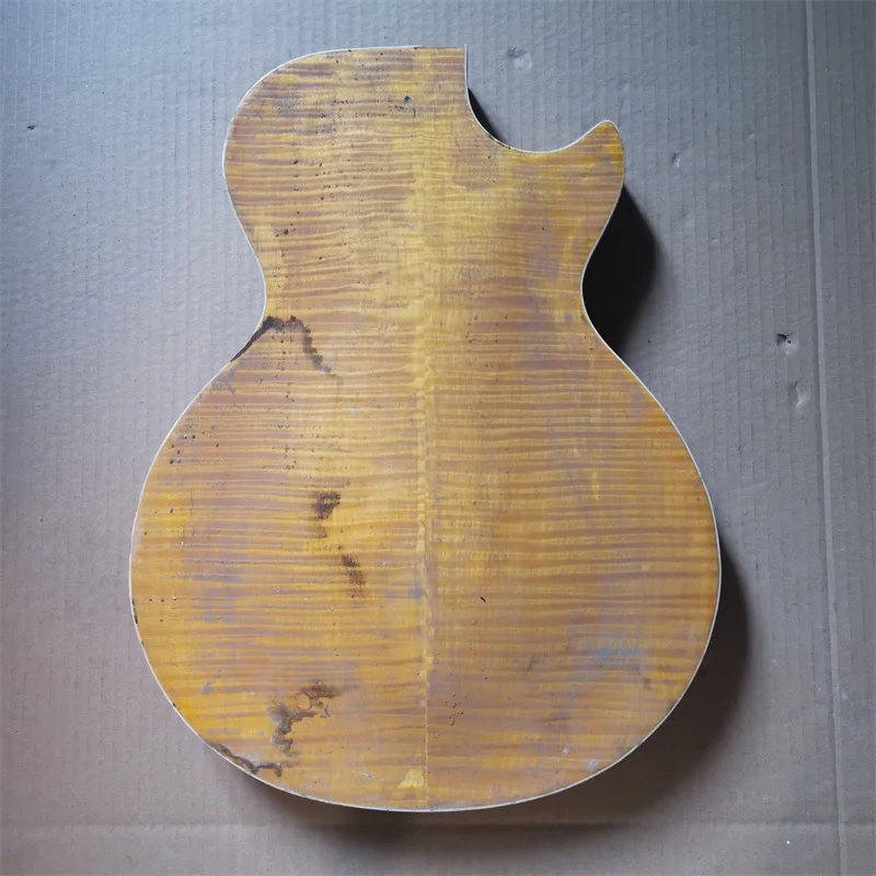 JNTM Electric Guitar Semi-finished Body Unfinished DIY Guitar Part Guitar Body (472)