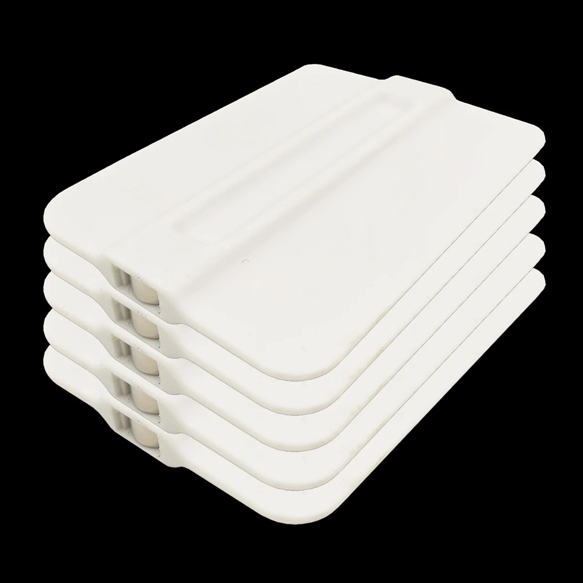 5 шт. Магнитная пленка из углеродного волокна белый скребок виниловая для