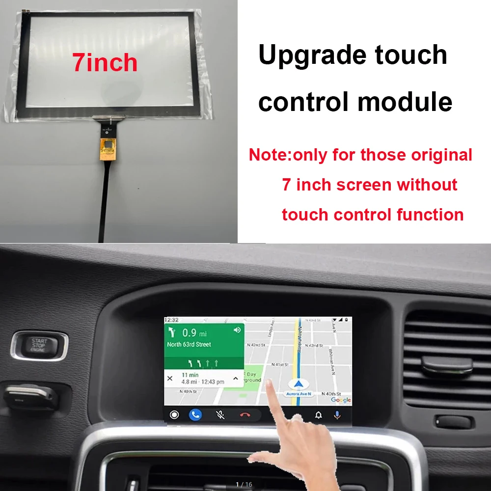 Беспроводной автомобильный интерфейсный декодер Apple Carplay volvo Android для (2011-2019)XC60 S60