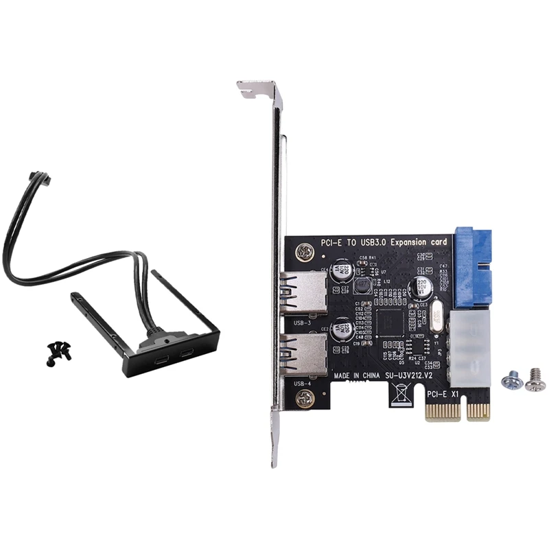 1 шт. адаптер для передней панели Usb 3 0 2 порта|Компьютерные кабели и разъемы| |