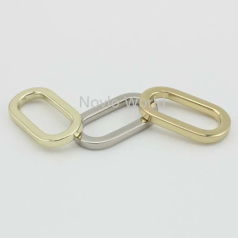 Nolvo Wolrd 5 20 100шт цветов 25 5*10 мм 1 &quotметаллическое овальное кольцо для ручного литья