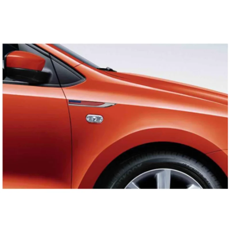 

DSYCAR 1Pair America Flag Car Trunk Side Wing Metal Emblem Badge Sticker Decal for Car Motorcycle Sticker