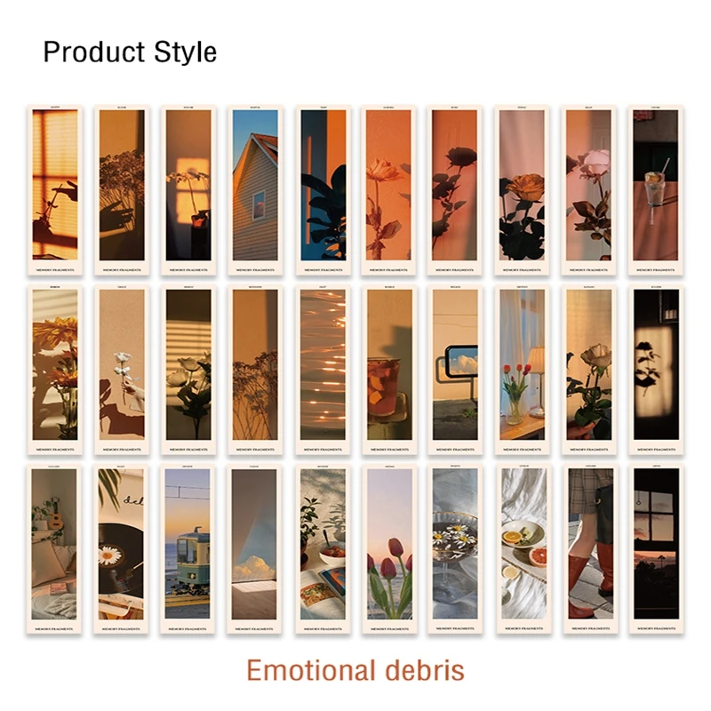 Модные 4 стиля теплые серии Ins стильные креативные закладки для книг простые