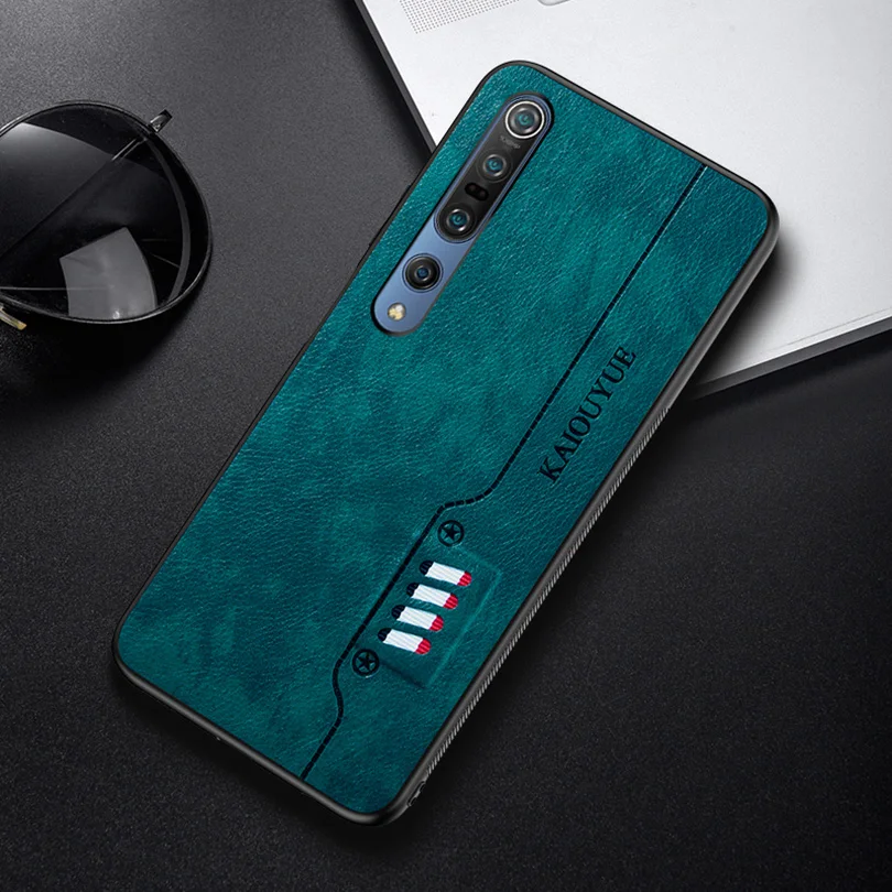 

For Xiaomi Mi 9 10 Cc9 Pro Cc9e Leather Soft Edge Case For Redmi Note 7 8 9 Pro Max K20 K30 Pro Anti Fall Cover
