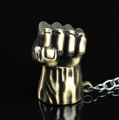 

Movie Avengers hulk Mask fist keychain Pendant Action Figure Keychain for Gift