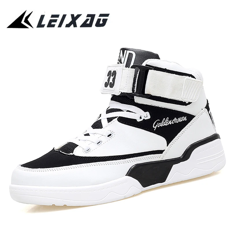 LEIXAG мужские баскетбольные кроссовки с высоким берцем дышащие спортивные Basket Femme