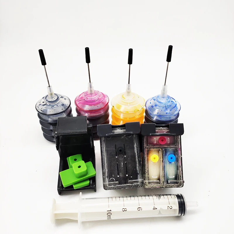 

Einkshop 304xl Refillable Ink Cartridge For HP 304 xl Envy 5010 5020 5030 5032 5034 5052 5055 printer