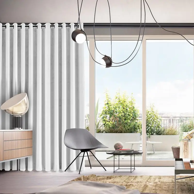 

ChadMade Birkin Grommet Solid Velvet Curtain for Living Room Window Velvet Senior Drapes Thermal Blackout Curtian Custom Drapery