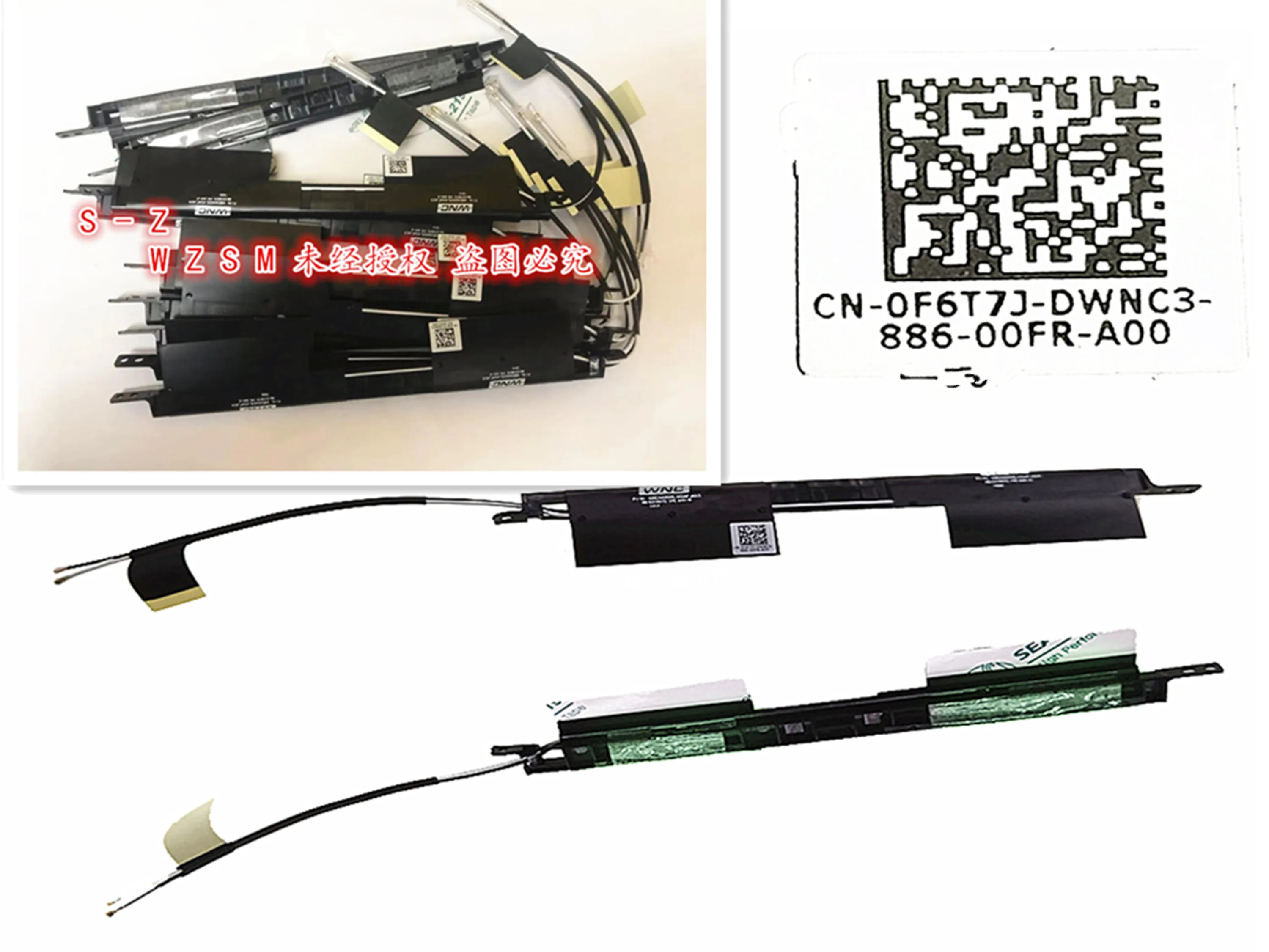Новые оригинальные Wi Fi антенны для ноутбука Dell Inspiron 15 5543 5547 5548 5545 F6T7J 0F6T7J