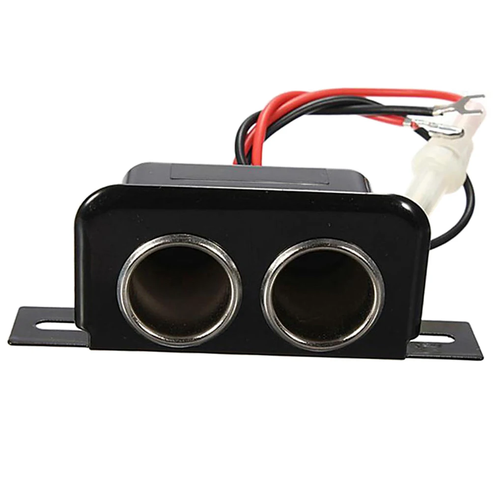 Car Charger Adapter 2 Socket Cigarette Lighter One Point Two Quality Seat | Автомобили и мотоциклы