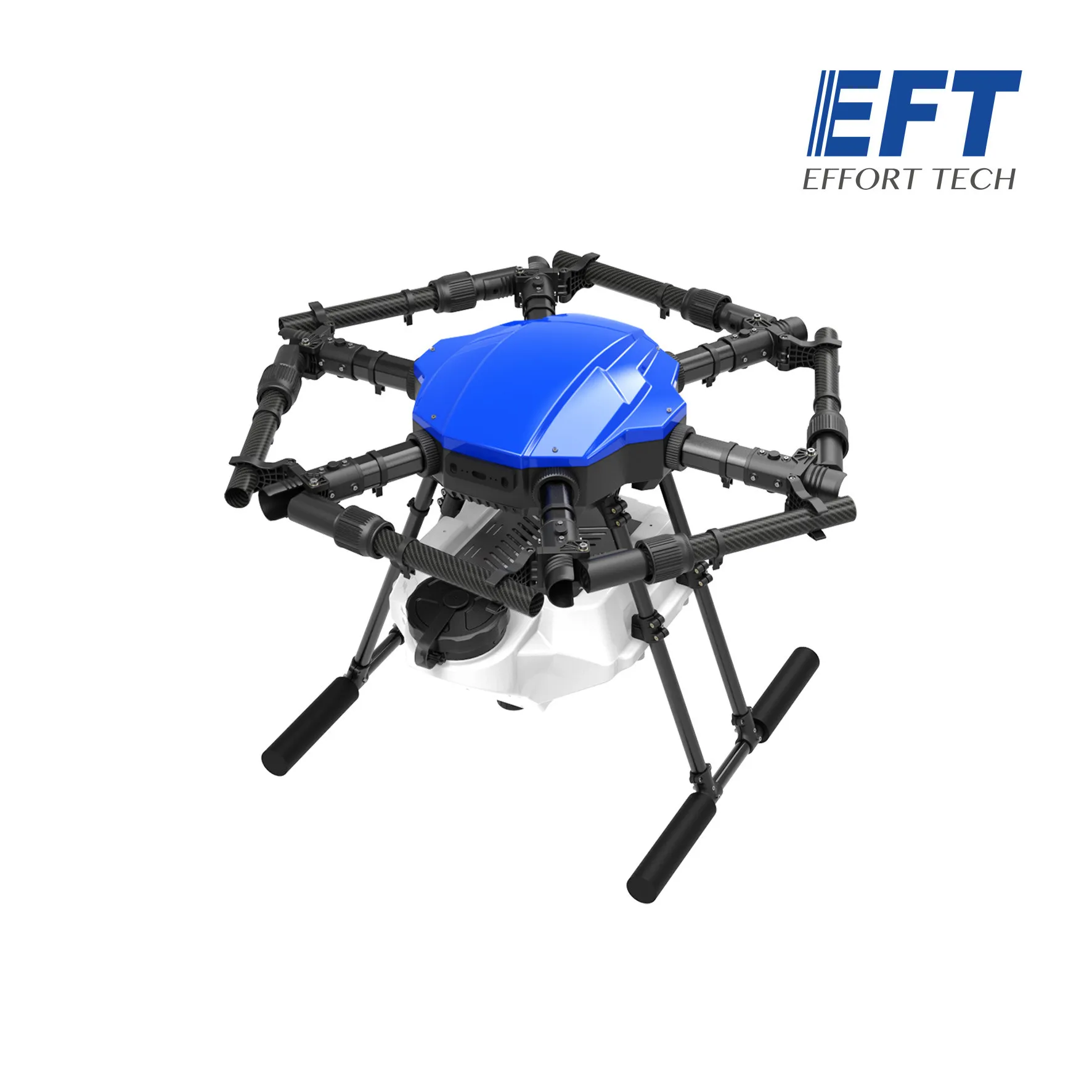 

EFT E610P 10kg 6 axis folding waterproof air frame with PDB 10L water tank for DIY Agriculture spraying drone