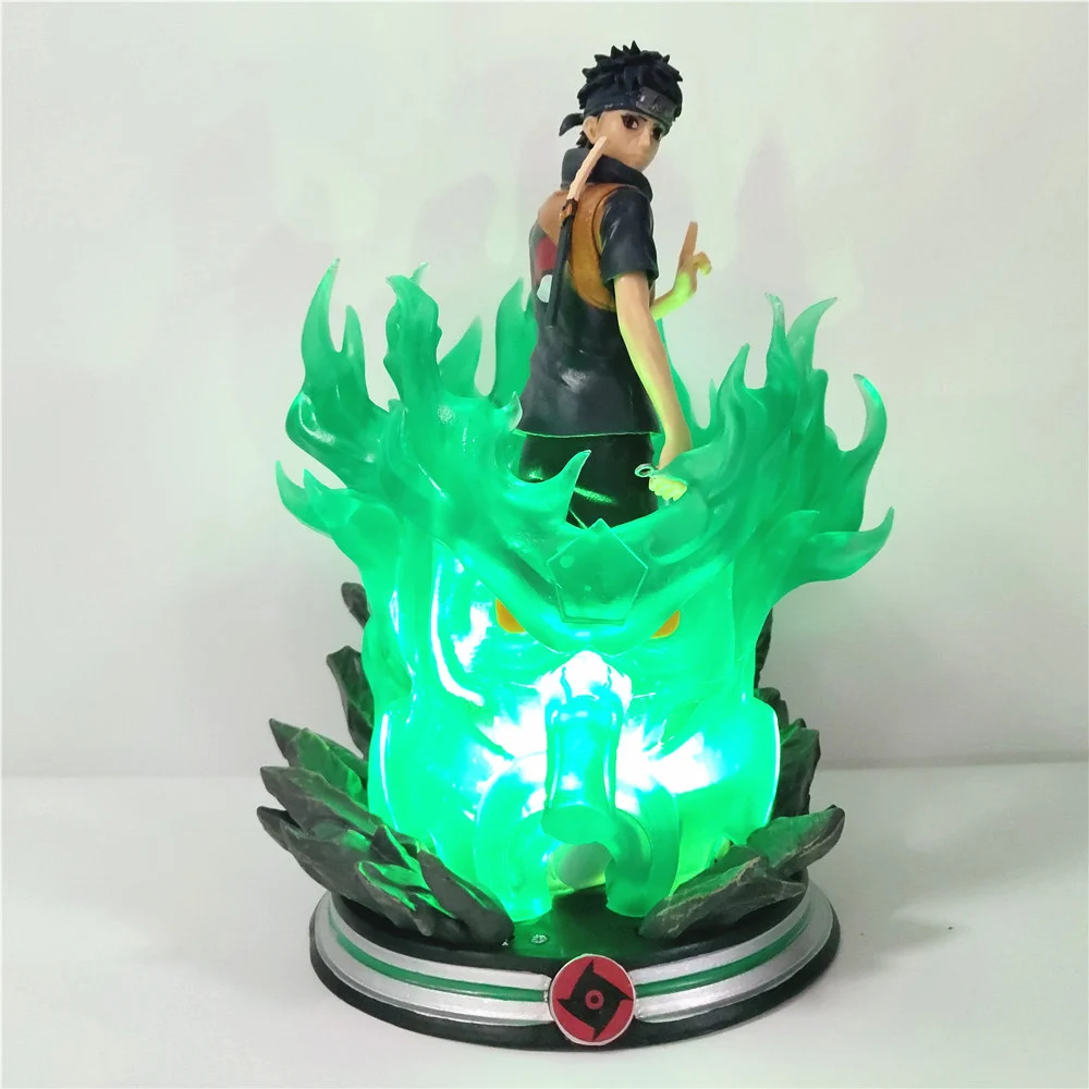 

Naruto Shippuden Anime Figure Uchiha Shisui PVC Figurine Model Statue LED GK Figma Juguetes Brinquedos Sharingan Collection Toys