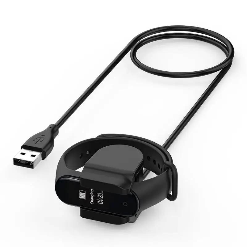 Зарядный USB кабель ALLOYSEED для Xiaomi Mi Band 4 док станция без разборки адаптер браслета
