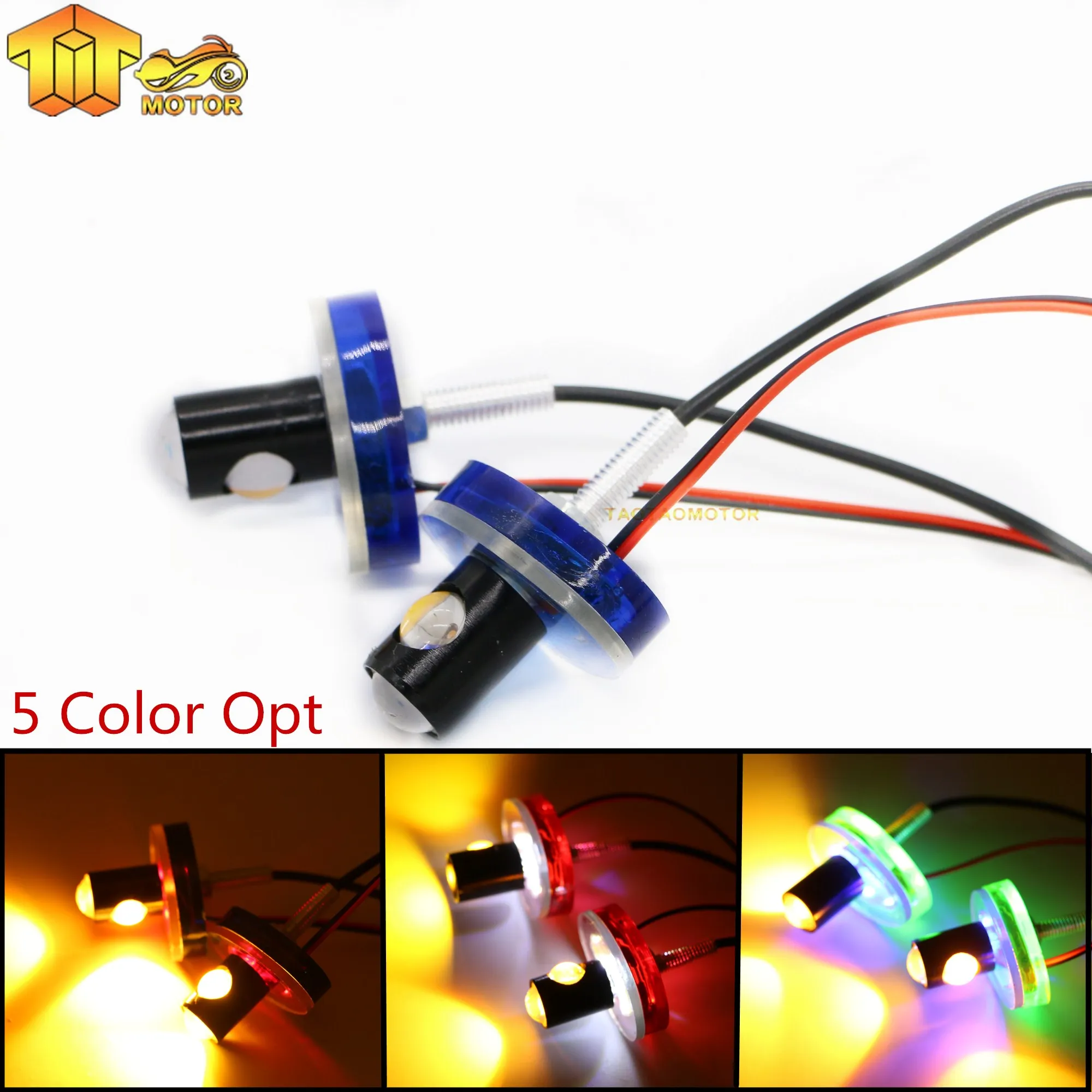 Сигналы поворота для мотоцикла светодиодные алюминиевые указатели Орлиный глаз