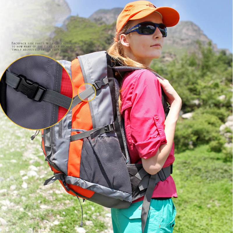 Дорожные походные рюкзаки для мужчин и женщин 40 л Спортивная уличная Сумка