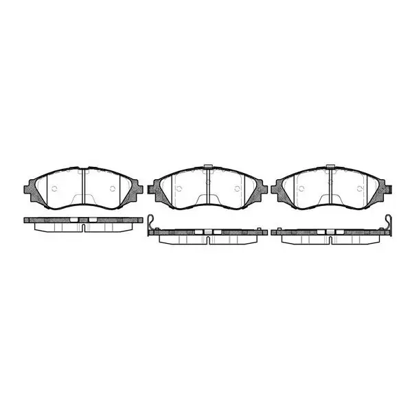 Колодки дисковые п.\ Daewoo Leganza 2.2i 99 02/Tacuma 1.8i/2.2i|Тормозной цилиндр| |