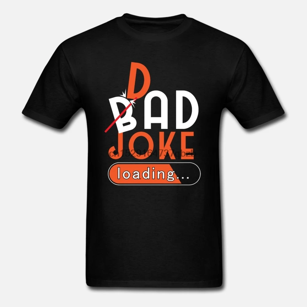 Мужская футболка с надписью Bad Dad |