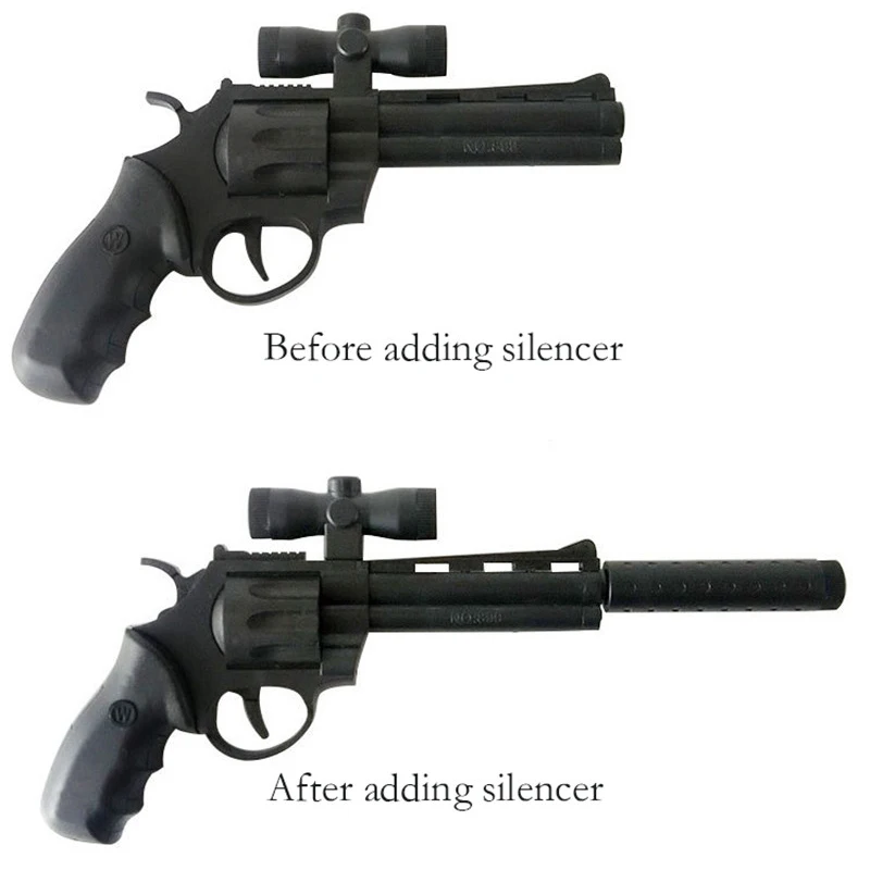 Игрушечный пистолет сделай сам Обучающие игрушки креативные подарки