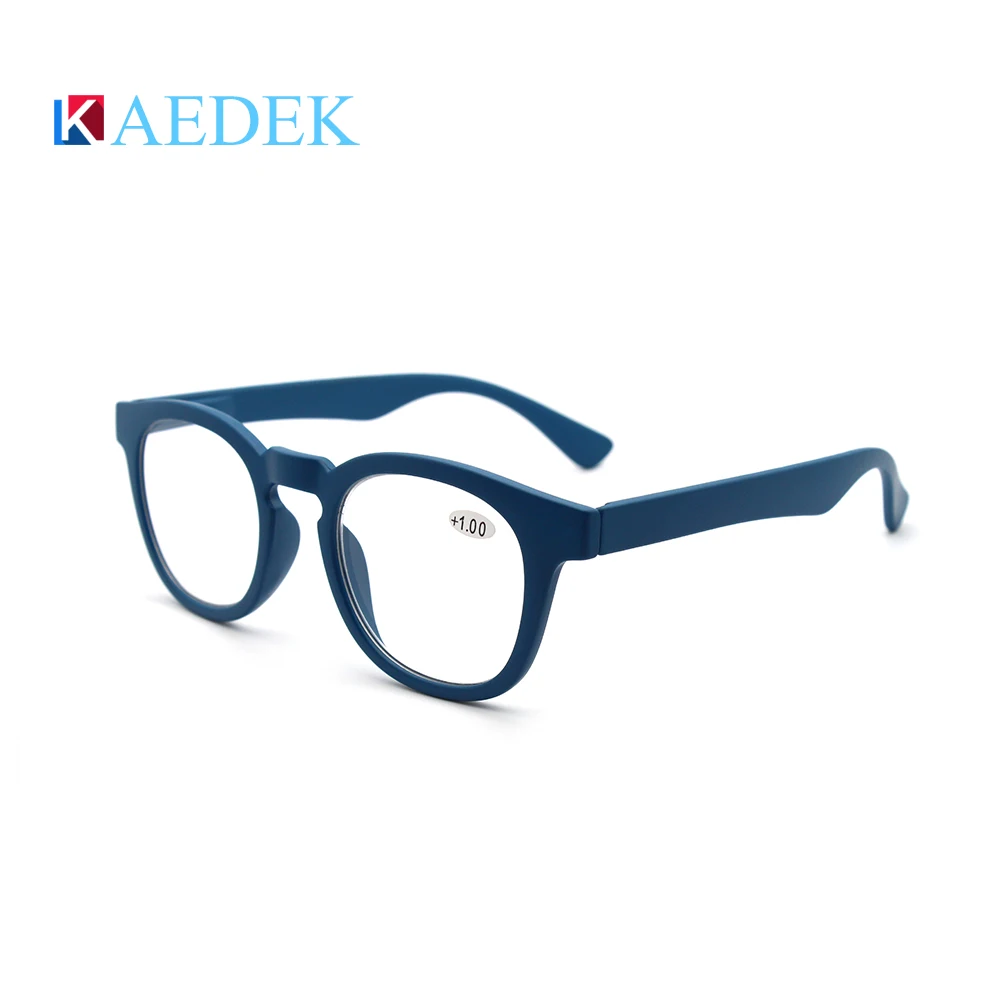 KAEDEK 2021 прозрачные Брендовые очки для чтения круглые мужские женские с гибкой