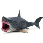 Океаническая и морская жизнь морские животные Megalodon Shark фигурка модель обучающий подарок игрушка для детей коллекция игрушек