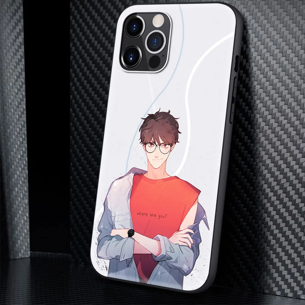 Silicone Phone Case For iPhone 11 Pro Max 12 13 Pro X XS Max XR 7 8 6 6S Plus SE 2020 Here U Are Anime Soft Back Cover Shell